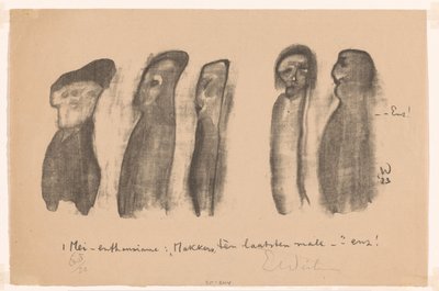 レイバー デーの 5 桁の数字 作： Erich Wichmann (signed by artist)