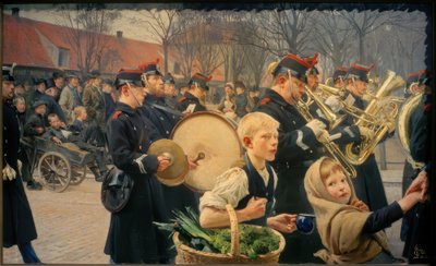 衛兵交代、1888 作： Erik Hennigsen