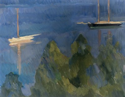 青い海（絵画） 作： Erik Theodor Werenskiold