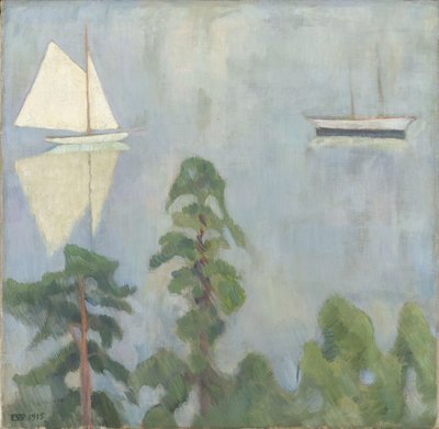 ミラーリング 作： Erik Theodor Werenskiold