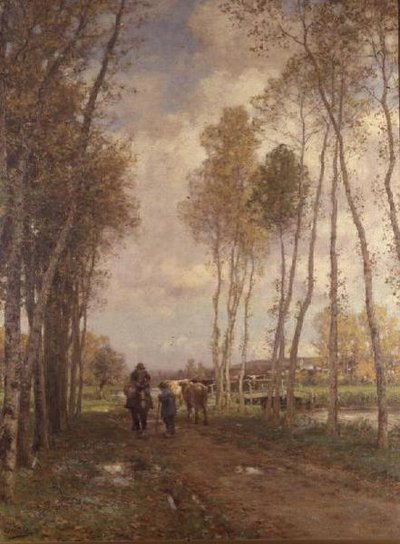 ソンムの谷 作： Ernest Albert Waterlow