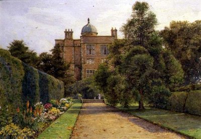 The Long Border, Doddington Hall, Nether Stowey, Somerset 作： Ernest Arthur Rowe