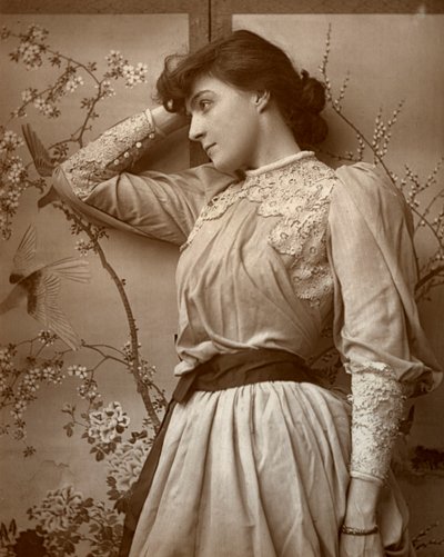 コーラアーカートブラウンポッター、アメリカの女優、1887年 作： Ernest Barraud