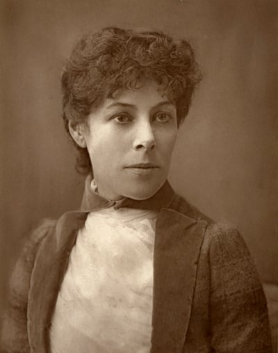 ファニーブロー、イギリスの女優、1888年。 作： Ernest Barraud
