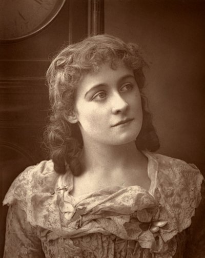 ケイト・ローク、イギリスの女優、ソフィア、1887 作： Ernest Barraud