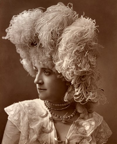 ミスワッドマン、イギリスの女優、1888年 作： Ernest Barraud