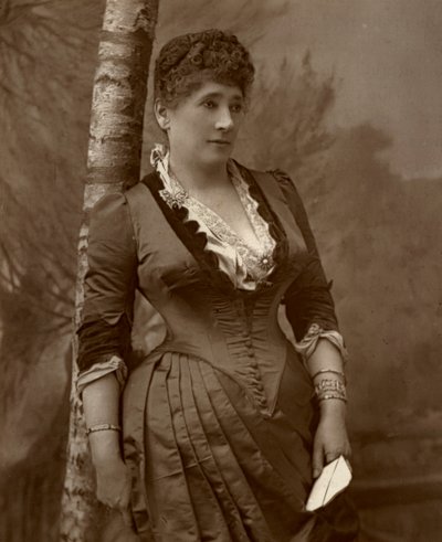 ジョンウッド夫人、1888年、イギリスの女優で劇場のマネージャー。 作： Ernest Barraud