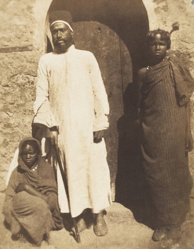 Abu Nabut ja orjat Kairossa, 22. huhtikuuta 1852. 作： Ernest Benecke
