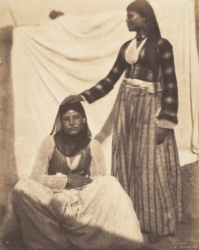ワシレとレデ、ガワゲア、1852年。 作： Ernest Benecke