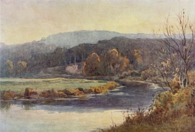 森と水路 作： Ernest Benger or Berenger
