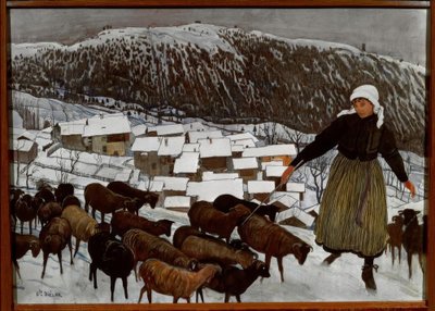 山羊飼育係 作： Ernest Bieler