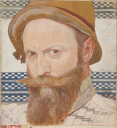 セルフ・ポートレート、1911年 作： Ernest Bieler