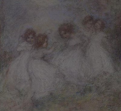 5人の少女 作： Ernest Charles de Belle