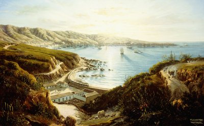 バルパライソ、1862 作： Ernest Charton
