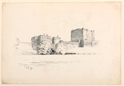 カーライル城 作： Ernest Clifford Peixotto
