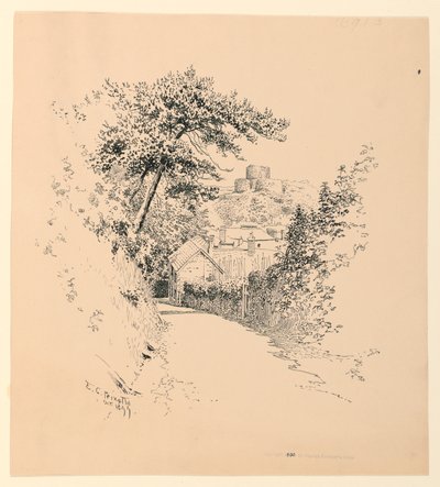 ロンセストン城 作： Ernest Clifford Peixotto