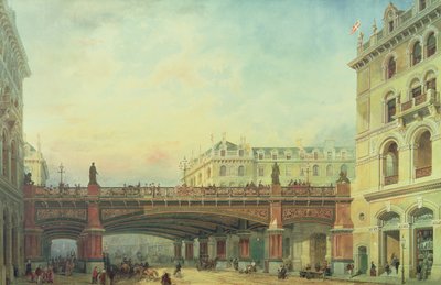ロンドン市ホルボーン高架橋 作： Ernest Crofts
