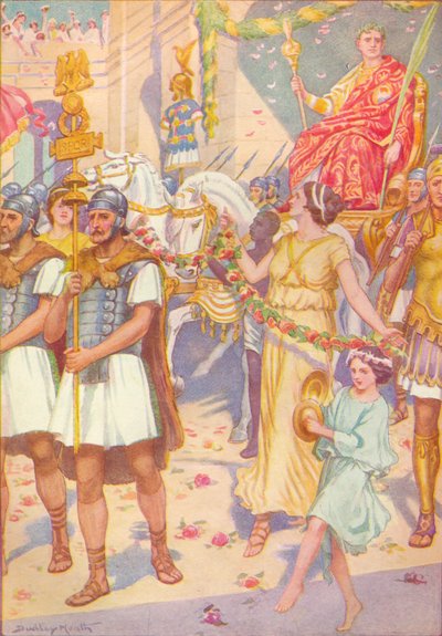 「彼の進歩は王の進歩のようだった」、c1912 1912 作： Ernest Dudley Heath