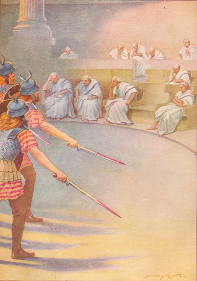 象牙の椅子に座って、奇妙で由緒ある老人を多数座った、c1912 1912 作： Ernest Dudley Heath