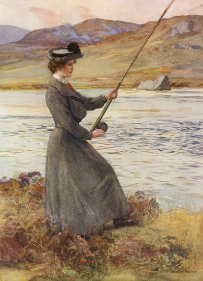 優しいアート（カラーリトグラフ） 作： Ernest Edward Briggs