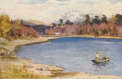イニショナンのナローズ（カラーリトグラフ） 作： Ernest Edward Briggs