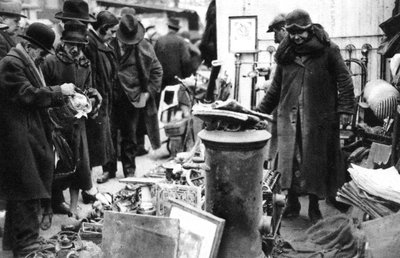 大通りリチャードレノア、パリ、1931年の古い鉄のフェア。 作： Ernest Flammarion