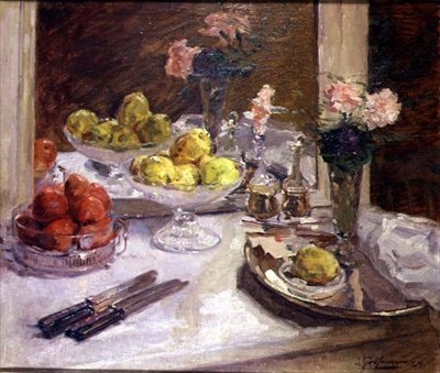 静物 作： Ernest Godfrinon