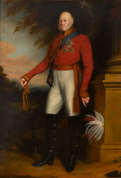 H.R.Hの肖像 ケンブリッジ公アドルファス・フレデリック (1774-1850) 作： Ernest Gustave Girardot