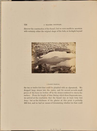 氷河の泉 作： Ernest H. Edwards