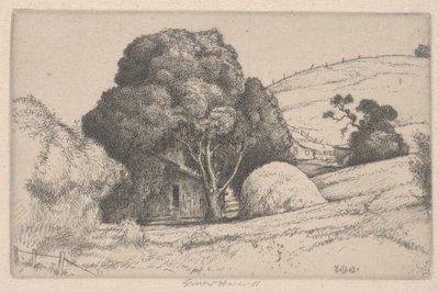 干し草の山 作： Ernest Haskell