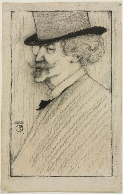 ジェームズマクニールウィスラー、1898年。 作： Ernest Haskell