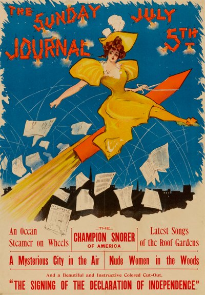 サンデー・ジャーナル』1896年7月5日号 作： Ernest Haskell