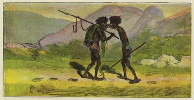アシャンティの挨拶 作： Ernest Henry Griset
