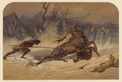 狩猟、1871 作： Ernest Henry Griset