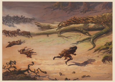 狩猟、1871 作： Ernest Henry Griset