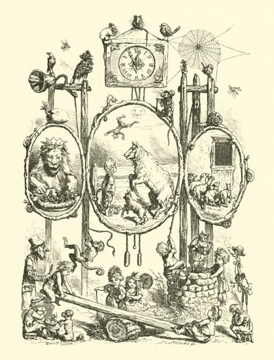 国立童謡、口絵 作： Ernest Henry Griset