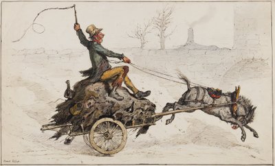オフホーム（紙にインクとトイレ） 作： Ernest Henry Griset