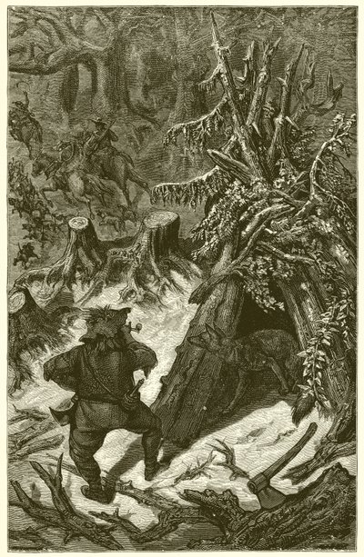 キツネとカントリーマン 作： Ernest Henry Griset