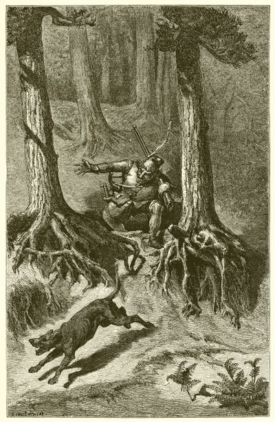 オールドハウンド 作： Ernest Henry Griset