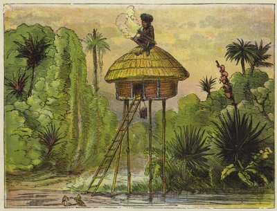 これはアシャンティーの王です 作： Ernest Henry Griset