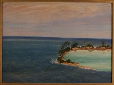 環礁の三連祭壇画、1871 作： Ernest Henry Griset