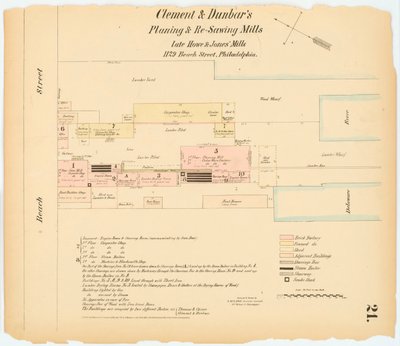 ヘキサマー一般調査;ボリューム1、プレート21、1866（手塗りの彫刻） 作： Ernest Hexamer