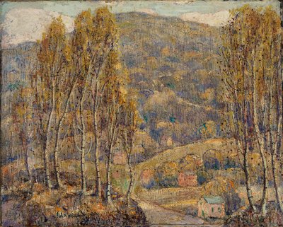 ビーチ 作： Ernest Lawson