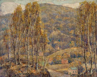 ブナ、nd 作： Ernest Lawson