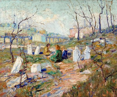 墓地 作： Ernest Lawson