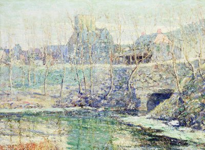 3月の霧の日 作： Ernest Lawson
