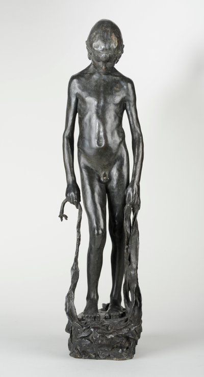 ヒトデ、1900年頃（ブロンズ）（440199-200も参照） 作： Ernest Leopold Sichel