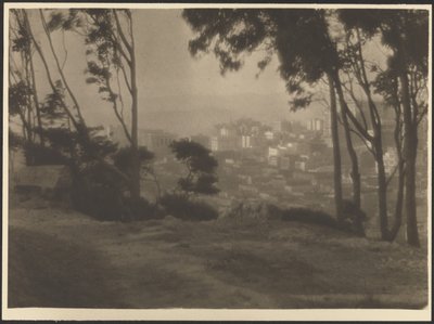丘の上からの街 作： Ernest Mitchell Pratt