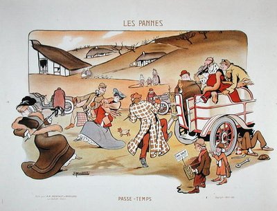 故障中の娯楽としての「ケーキ・ウォーク」。 作： Ernest Montaut