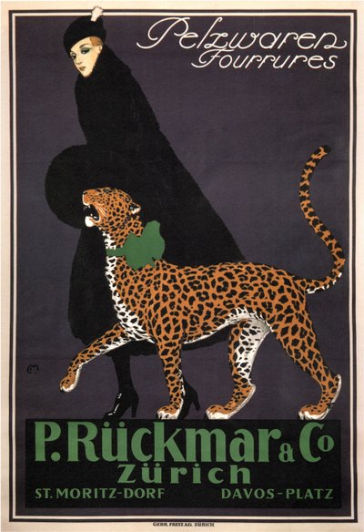 毛皮グッズP.リュックマール＆c。 1910 作： Ernest Montaut